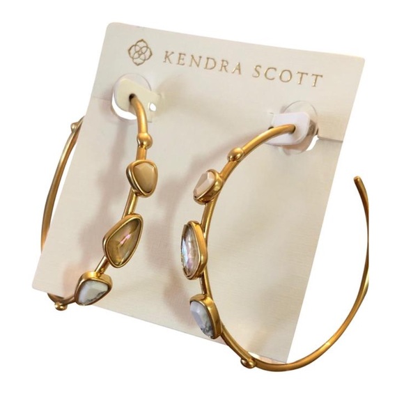 Kendra Scott • “Ivy” Gold Hoops - Picture 2 of 4